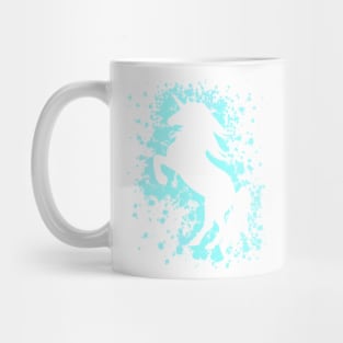 Magical Blue Unicorn Mug